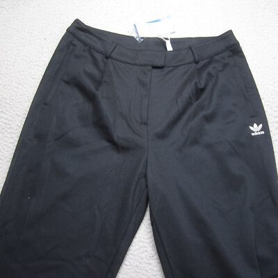 Adidas Danielle Cathari Pants Womens Large Black Track Pants Trefoil Y2K