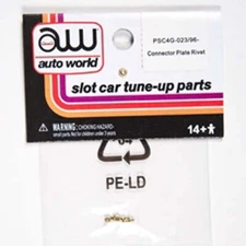 NEW Auto World 4Gear Chassis Tuneup Parts Connector Plate Rivet Ho Slot Car