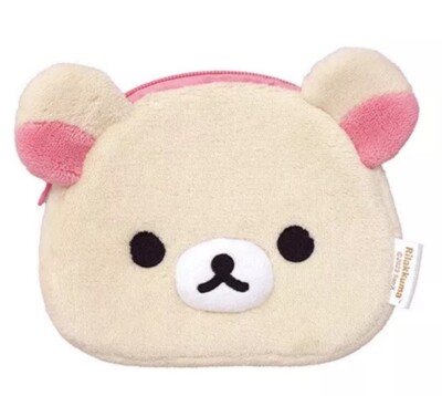Rilakkuma Mofumofu Fluffy Pouch Korilakkuma San-X Japan Limited Original