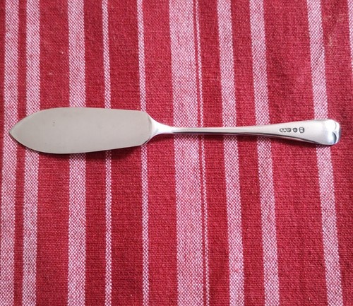 Antique Victorian Butter Spreader Silver Plate Ornate Serving Piece Marked Nice - Picture 6 of 7