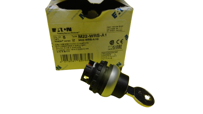 Box 5 Eaton Moeller Series M22 Key-operated Actuator M22-WRS-A1 - Incl VAT