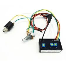 Equalizer for Electric Guitar –Tune-O-Matic Piezo Pickup with Built-In Preamp