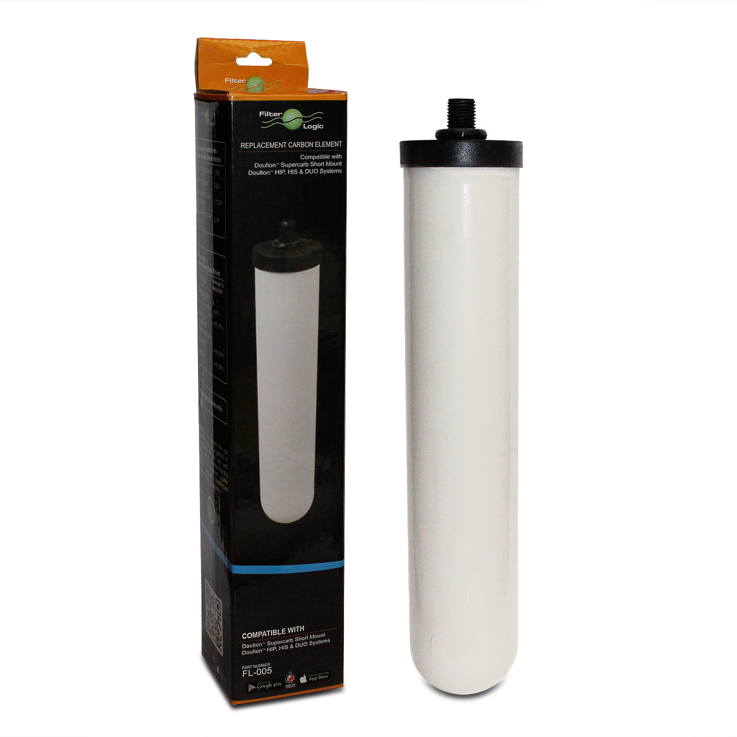 FilterLogic FL-005 compatible water filter fits Doulton HIP, HIS & DUO Systems