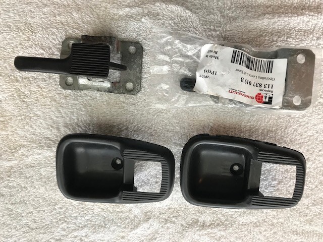 Jeannedarc Sainteagnes Fr Car Truck Parts Parts Accessories Vw Beetle Bug Inner Door Release Handle Trim Plate Chromed Plastic 113 8 239 B