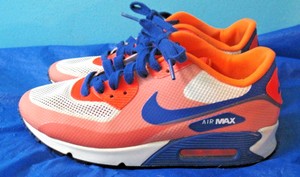 blue nike air max 90 hyperfuse
