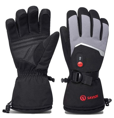 SAVIOR - BATTERY HEATED GLOVES [SIZE Med] Hand Warmer Intelligent Heating