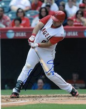KENDRY  MORALES  ANAHEIM  ANGELS   SIGNED 8X10 PHOTO