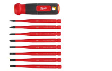 Milwaukee 48-22-2218 8-in-1 1000V Insulated Slim Tip Multi-Bit Screwdriver Set