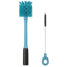 2-in-1 Bottle Cleaning Brush and Hidden Straw Brush, Long Handle Water Bottle...