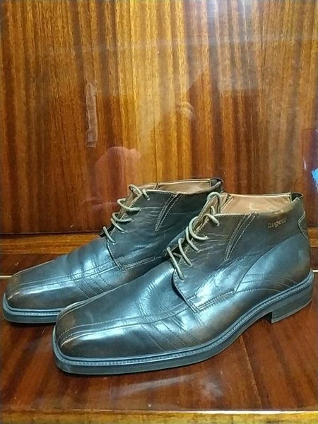 Men Bugatti Boots Brown Leather 42 #6BM1