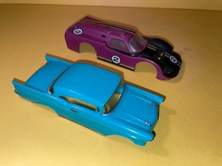 Lot of ( 2 ) 1/24 Motorific bodies 1957 Chevrolet and Ford J Car