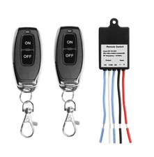 QIACHIP Mini Wireless Remote Control Switch DC 6V 12V 24V 48V 60V 1CH...