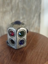 Rare Vintage Jeweled Dash Light Bezel Cover Model A Model T Rat /Hot Rod MC