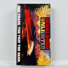 Vintage Marlboro Unlimited VHS The Train The Trip The Gear Promo Philip Morris