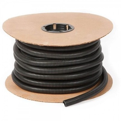 Grote 838003S Split Flex Tubing Spool, Black, 1/4'', 100'