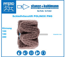 PFERD TOOLS Schleifvliesstift POLINOX PNG K&ouml;rnung 100,180+280  zur Auswahl
