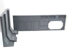 1:18 Scale Star Wars Column and Door Diorama for 4'' figurine 3D Printed