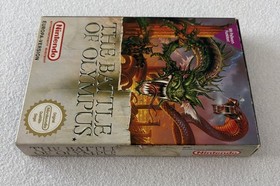 THE BATTLE OF OLYMPUS EMBALAJE ORIGINAL con instrucciones NINTENDO NES &iexcl;RARO! BUEN ESTADO!