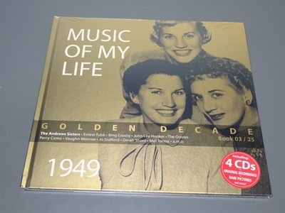 MUSIC OF MY LIFE - GOLDEN DECADE 1949 (03) / 4-CD-BOX-SET OVP! SEALED!