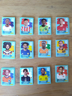 Panini Sticker WM 2026 Gruppen D, E & F ab 0.37 /Sticker (Auswahl möglich)