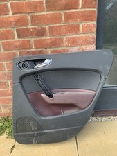 2016 AUDI A1 SPORTBACK 8X MK1 5DR BURGUNDY HATCH REAR RIGHT DOOR CARD PURPLE