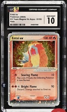 Entei ex 91/95 Ex Team Magma vs Team Aqua Holo With Swirl on eBay