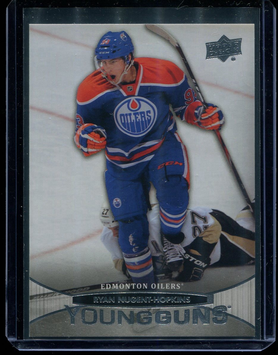2011-12 Upper Deck Series One Ryan Nugent-Hopkins Young Guns RC #214 Edmonton