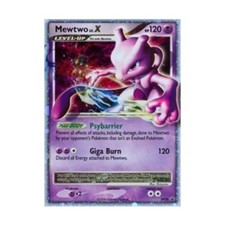 Pokemon Diamond and Pearl Promos Mewtwo Lv.X (HR) #DP28 (Holo) VG