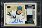 MACKLIN CELEBRINI 2024-25 UPPER DECK UD THE CUP ROOKIE SPLENDOR PATCH AUTO 2/36