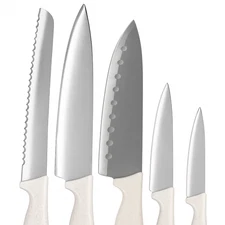 Beille Stainless Steel and Wheat Fiber Handle Kitchen Knives (Many Styles)