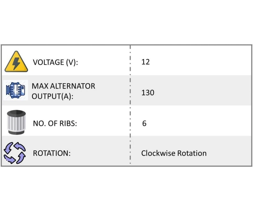 Alternator WAI 8404N - Image 3 of 4
