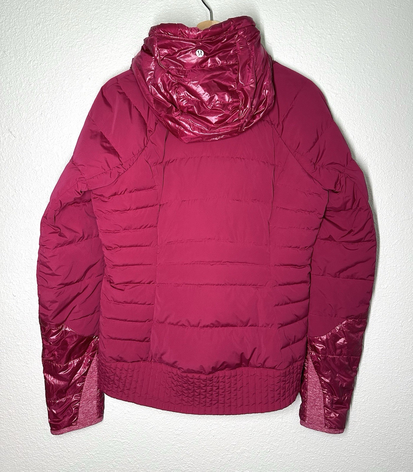 Lululemon Jacket Down Right Cozy Pullover Berry R… - image 2
