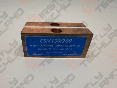 CSM150/200 0.1pF - 1000Vrms - 250Arms-200kVAr Celem Power Capacitors