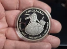 2019 Jamul Nation Chickasaw Indian Alabama Coyote 1oz 999 Silver round