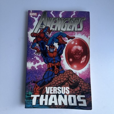 The Avengers vs Thanos TPB 2013 First Printing Marvel Comic Graphic Novel