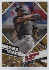 2021 Stadium Club Chrome Beam Team Gold Refractor 33/50 Ke'Bryan Hayes 0s2h