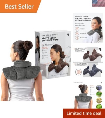 Warm & Cool Aromatherapy Neck & Shoulder Pad - Ultimate Relaxation Therapy