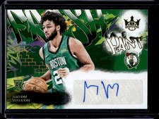 2024-25 Panini Court Kings Anton Watson Fresh Paint RC Auto #/125 Celtics