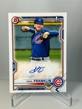 2021 1st Bowman Paper Kohl Franklin AUTO