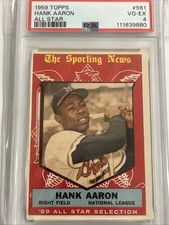 1959 Topps - High # Hank Aaron #561