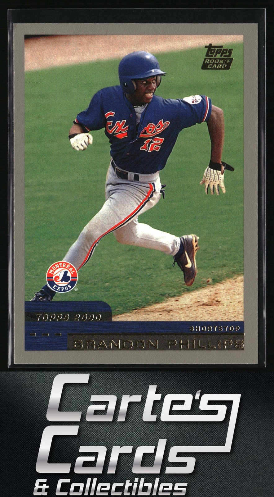 Brandon Phillips 2000 Topps Traded & Rookies #T3 Montreal Expos RC Rookie