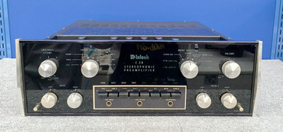 McIntosh C28 Solid State Stereo Preamplifier Serviced Excellent Working