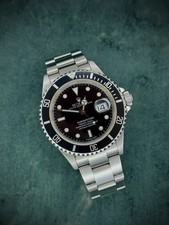 Rolex Rolex Submariner Date, 16610, 2004, 40mm, Oyster, Black dial & Bezel, Full Set.