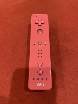 OFFICIAL NINTENDO WII PINK WIIMOTE REMOTE CONTROLLER RVL-003