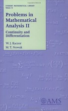 Problems in Mathematical Analysis II: Continuity and Differentiation (Studen...