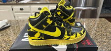Nike Dunk High 1985 Black/Yellow High Top Lac...