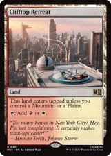Clifftop Retreat MTG R 231 Commander: Marvel Super Heroes MSC NM