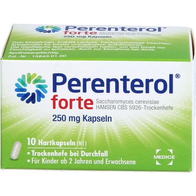 PERENTEROL forte 250 mg Kapseln 10 St PZN 04796852