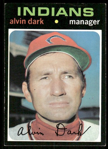 Alvin Dark #397 1971 Topps card