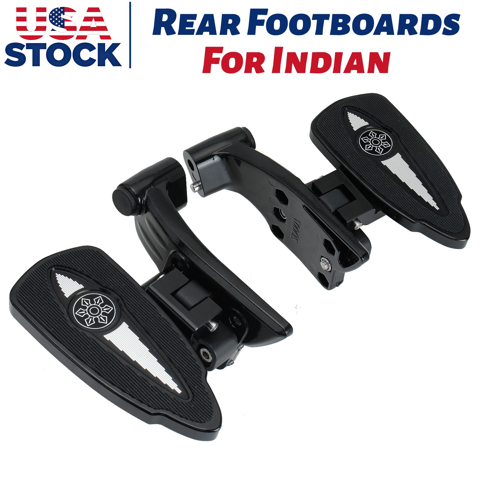 Rear Passenger Floorboards For Indian Springfield Challenger Roadmaste Chieftain